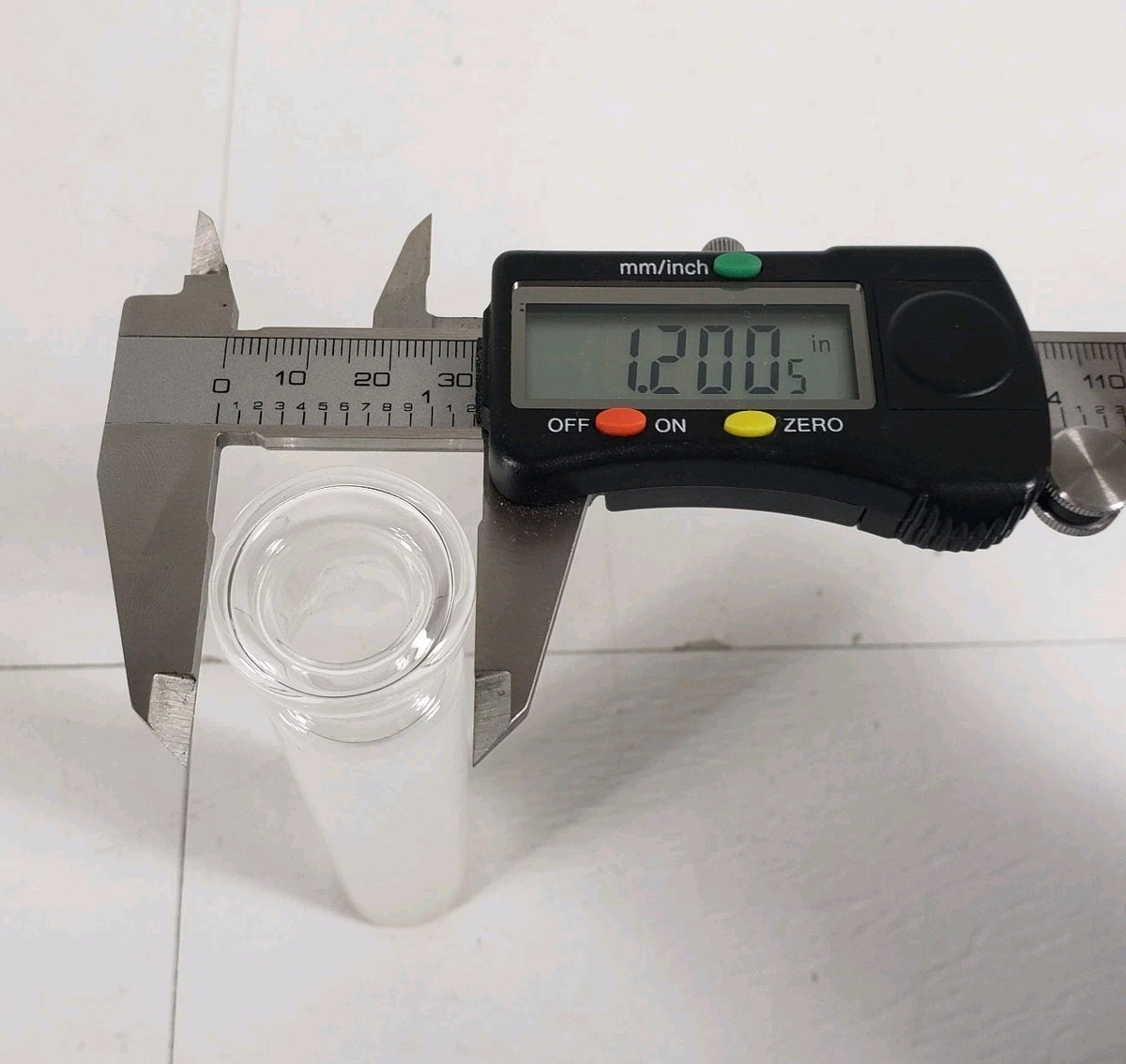 Laboratory Ground Glass Plunger Piston 1.06" OD x 6" Replacement
