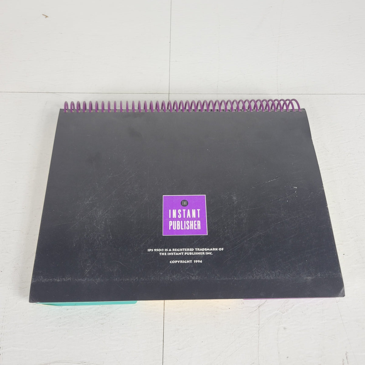 Instant Publisher IPS 950 Color Label Printer Sample Catalog Ink Fonts Guide
