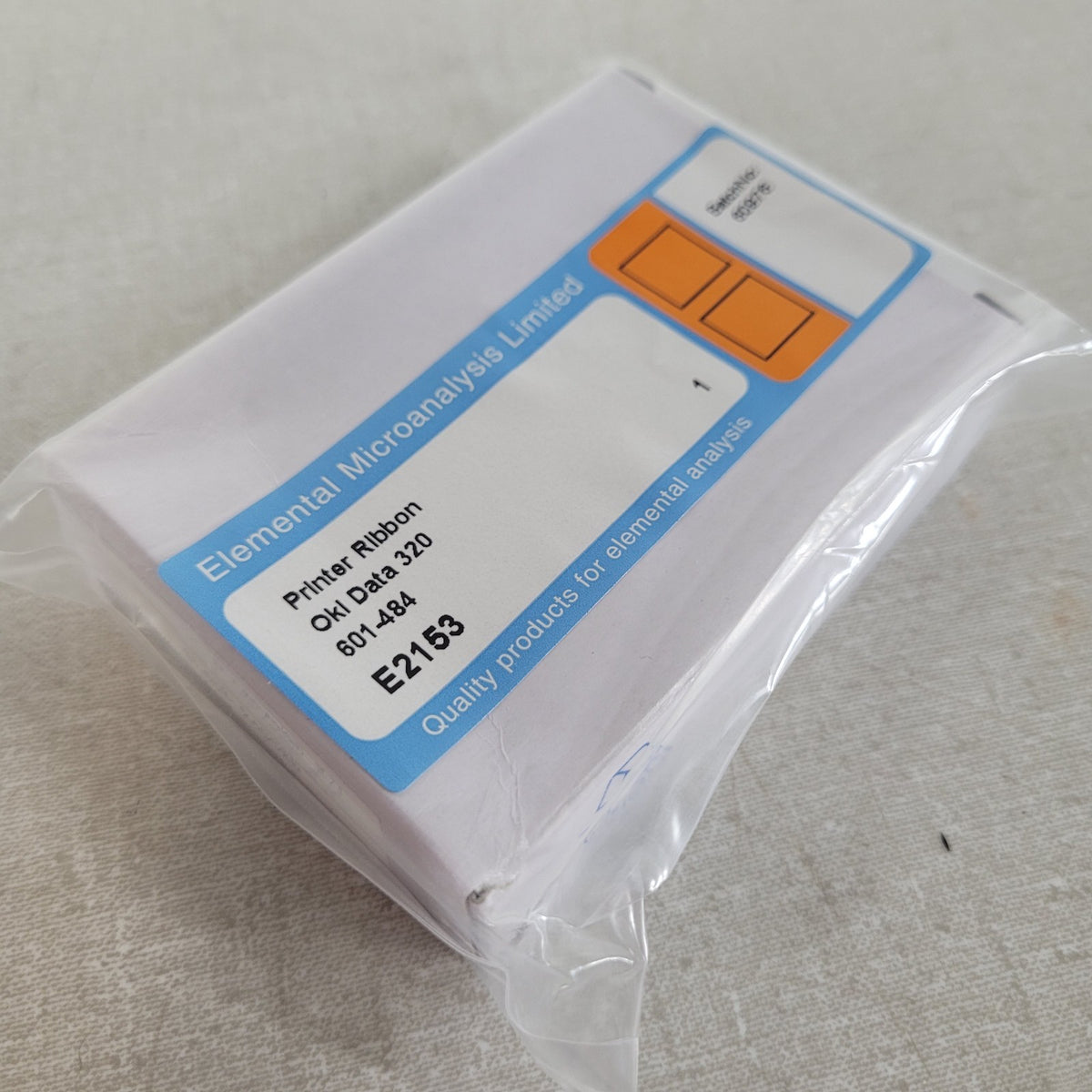 Elemental Microanalysis E2153 601-484 OKI Data 320 Ribbon for LECO Analyzer