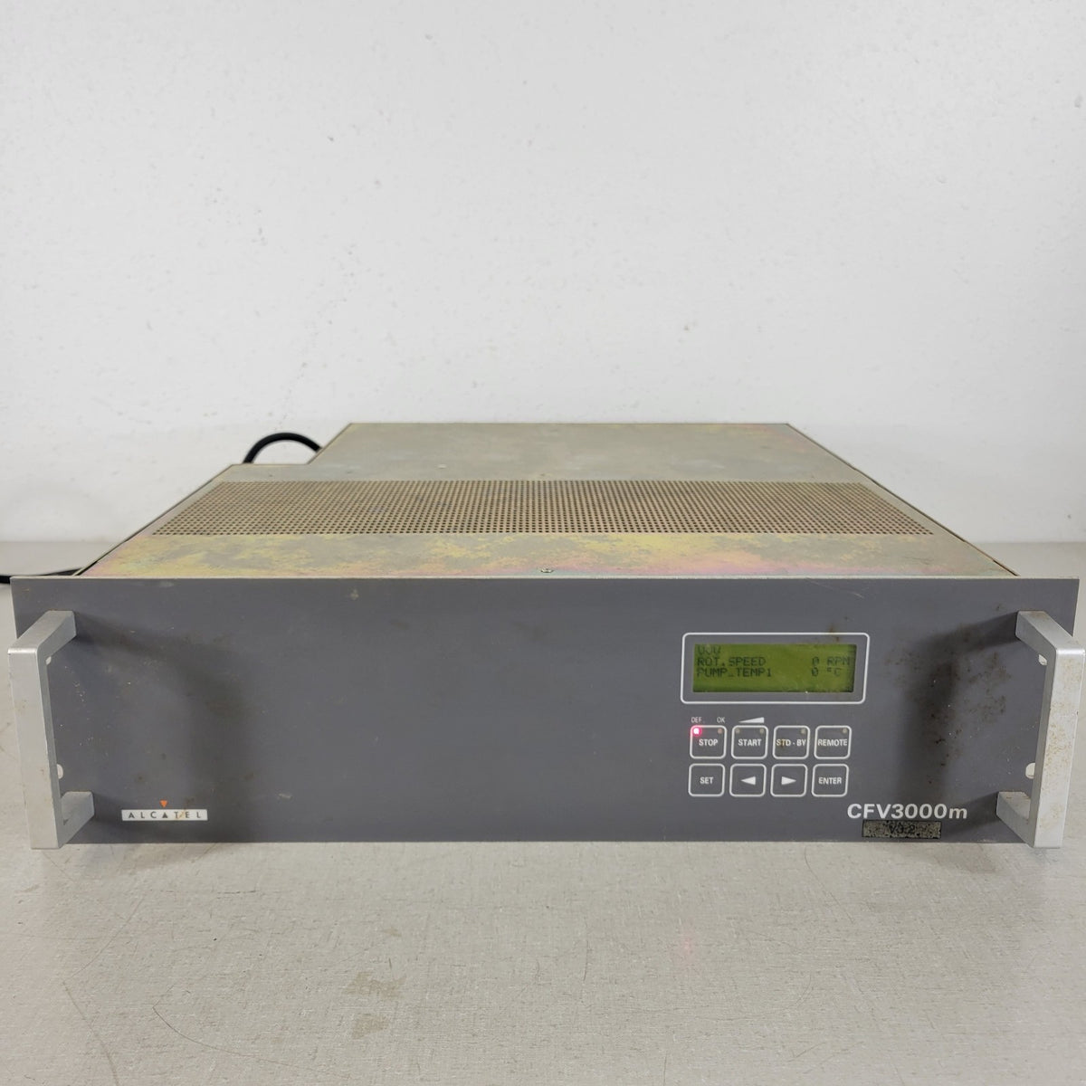 Alcatel CFV3000M Turbomolecular Vacuum Pump Controller 240V FAULTY