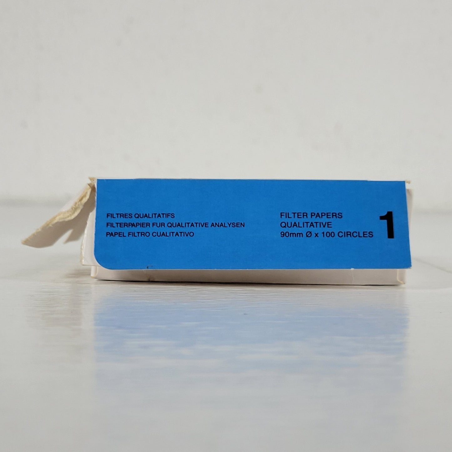WHATMAN 1001-090 90mm Diameter Qualitative Filter Papers, Partial 100-Pack