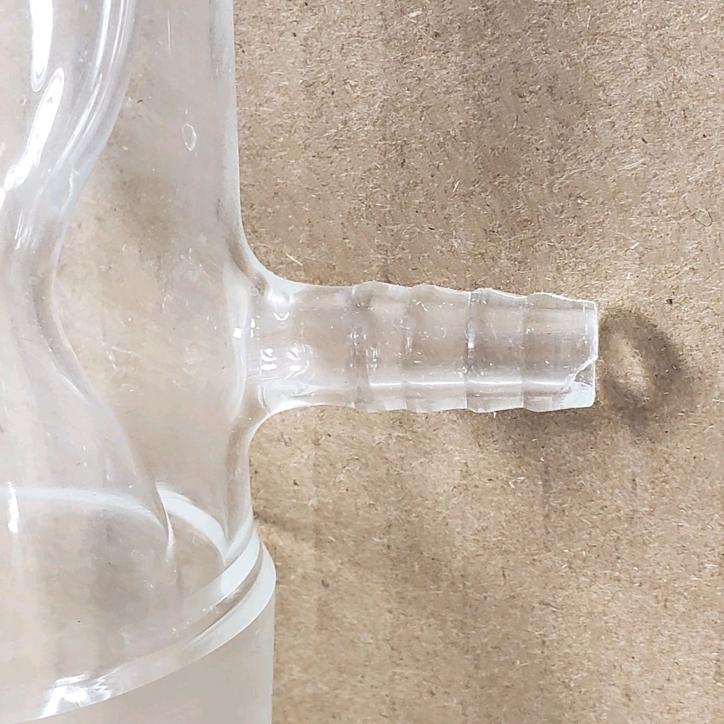 Chemglass CG-1207 Style Allihn Reflux Condenser 55/50 Bottom Stright Tube Top