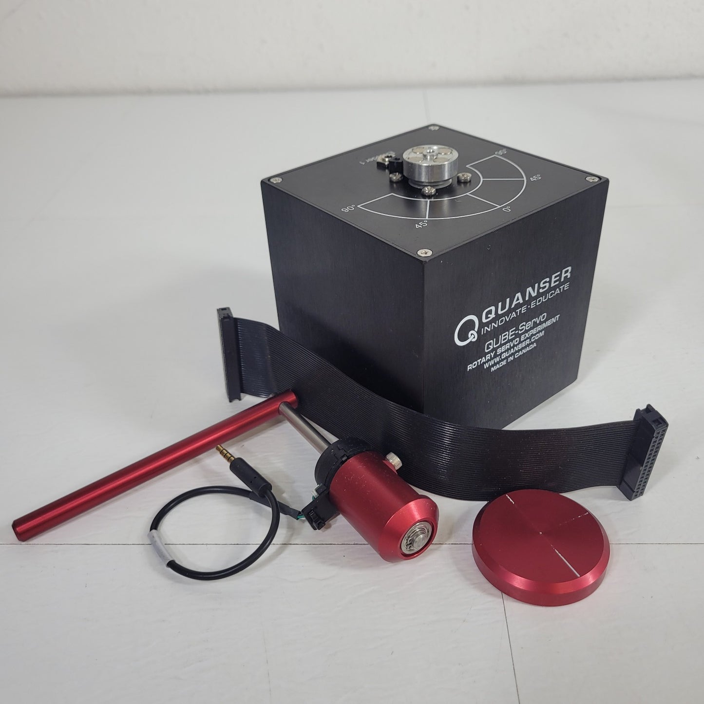 Quanser QUBE-Servo myRIO Rotary Servo Experiment w/ Pendulum Inertia Disk