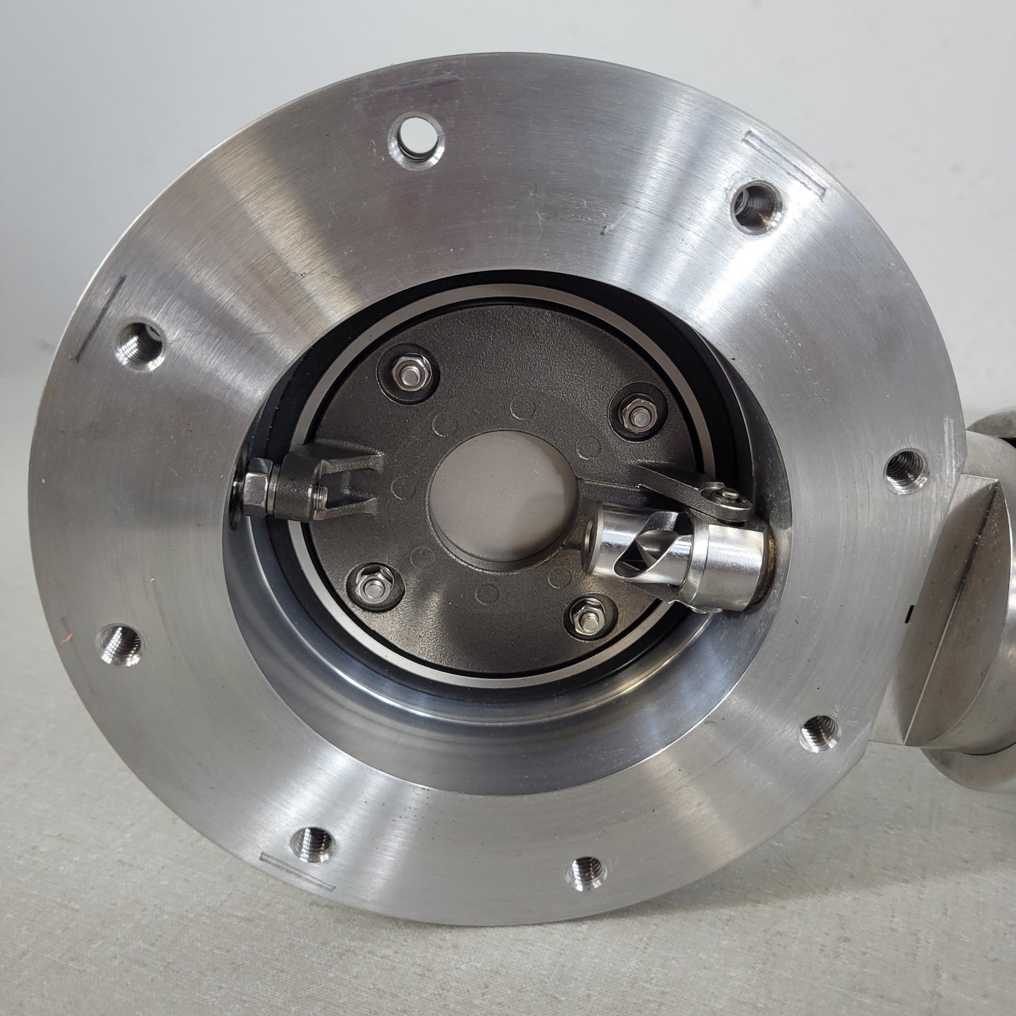 TESTED WORKS VAT N-6288-107 DN100 ISO-F Pneumatic Butterfly High Vacuum Valve