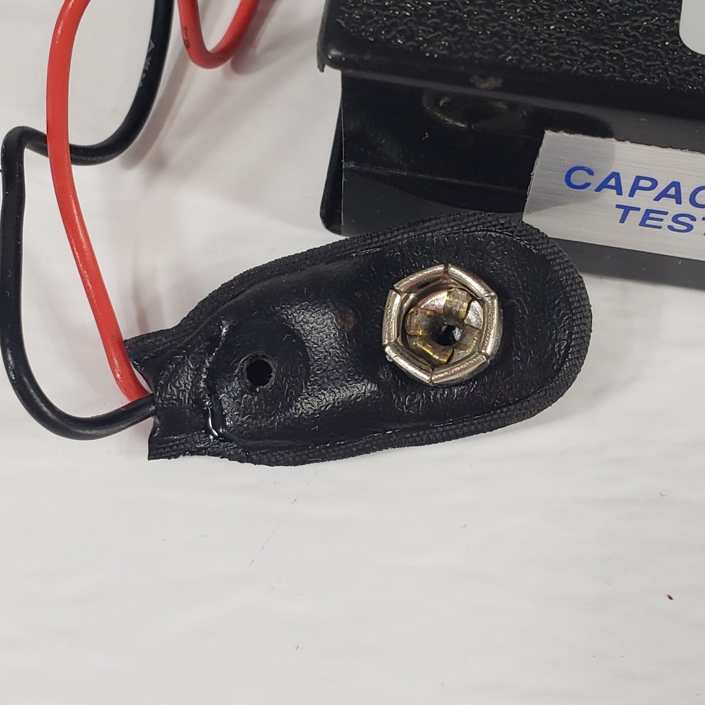 VINTAGE TIF GRG 660 Capacitor Tester Black and Original Leather Case, 9V Powered