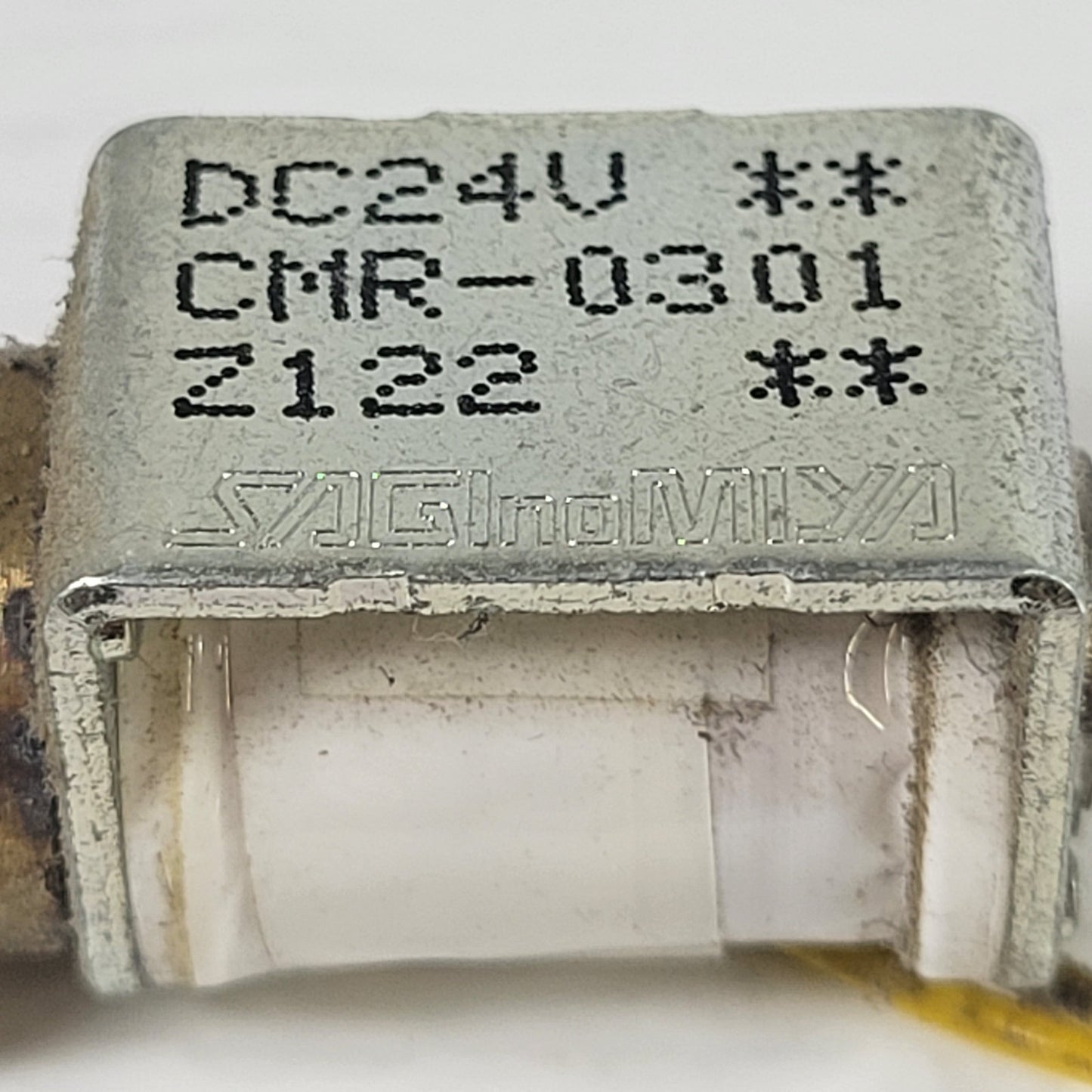 Saginomiya CMR-0301-Z122 24VDC Miniature Solenoid Valve Assembly Brass Body