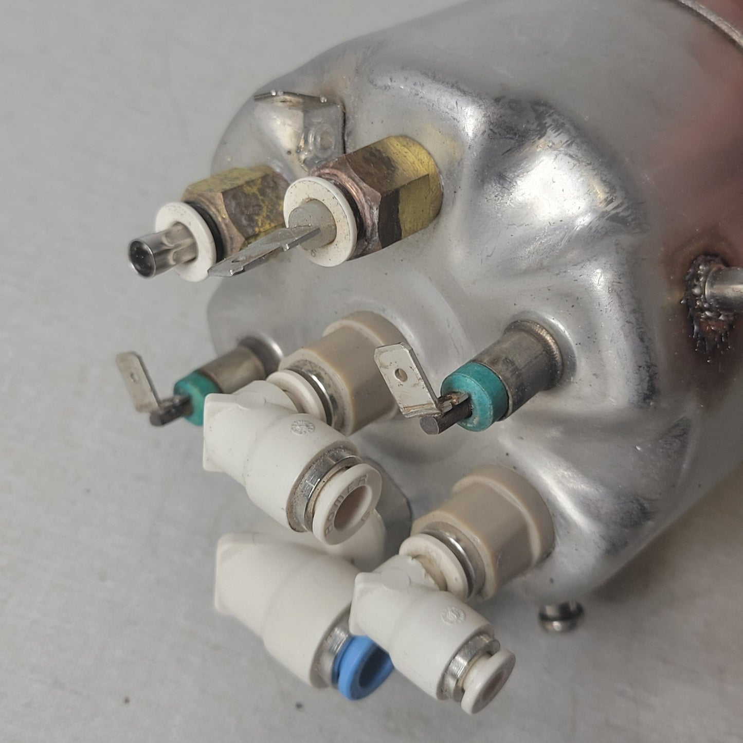 Franke 1560201 560.0001.705 Steam Boiler Assembly From an A800 Espresso Machine