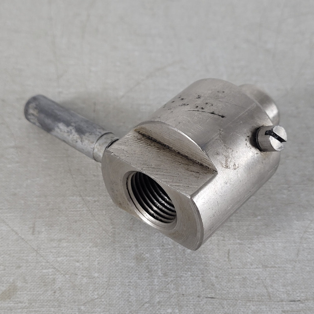 Industrial Hydraulic Metal Fitting Assembly w/ Fixed Handle