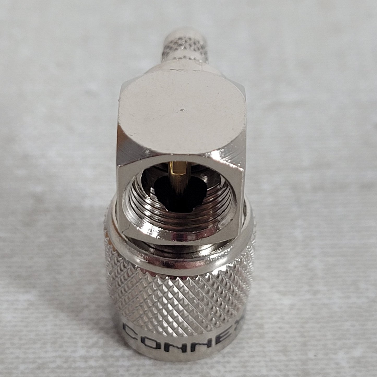 10 Unit Connex RF 122140RP RP-TNC Right Angle Plug 50 Ohm Solder Crimp Connector