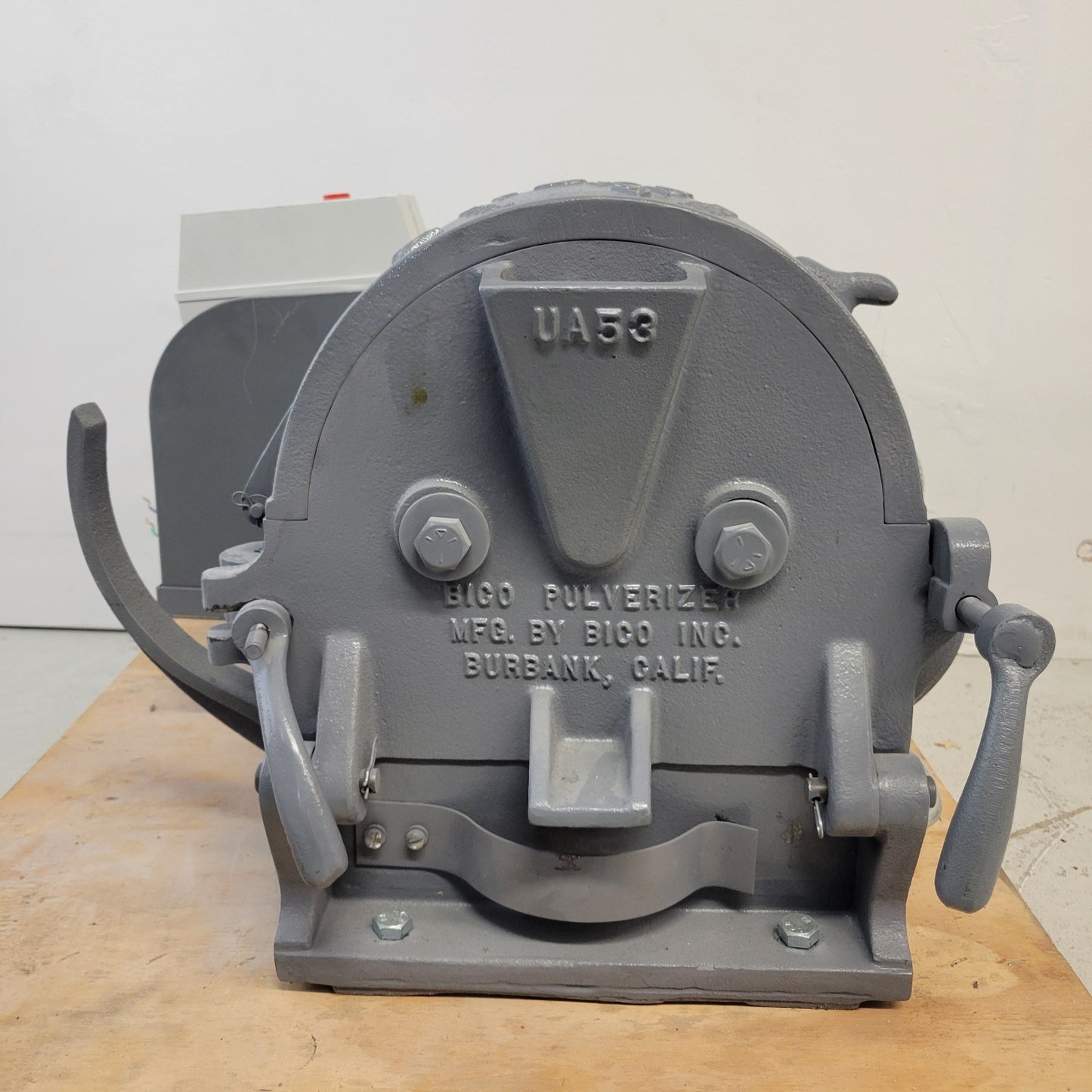 BICO Braun UA-53 Disc Pulverizer Mineral Grinder 2HP 115/220V 1PH