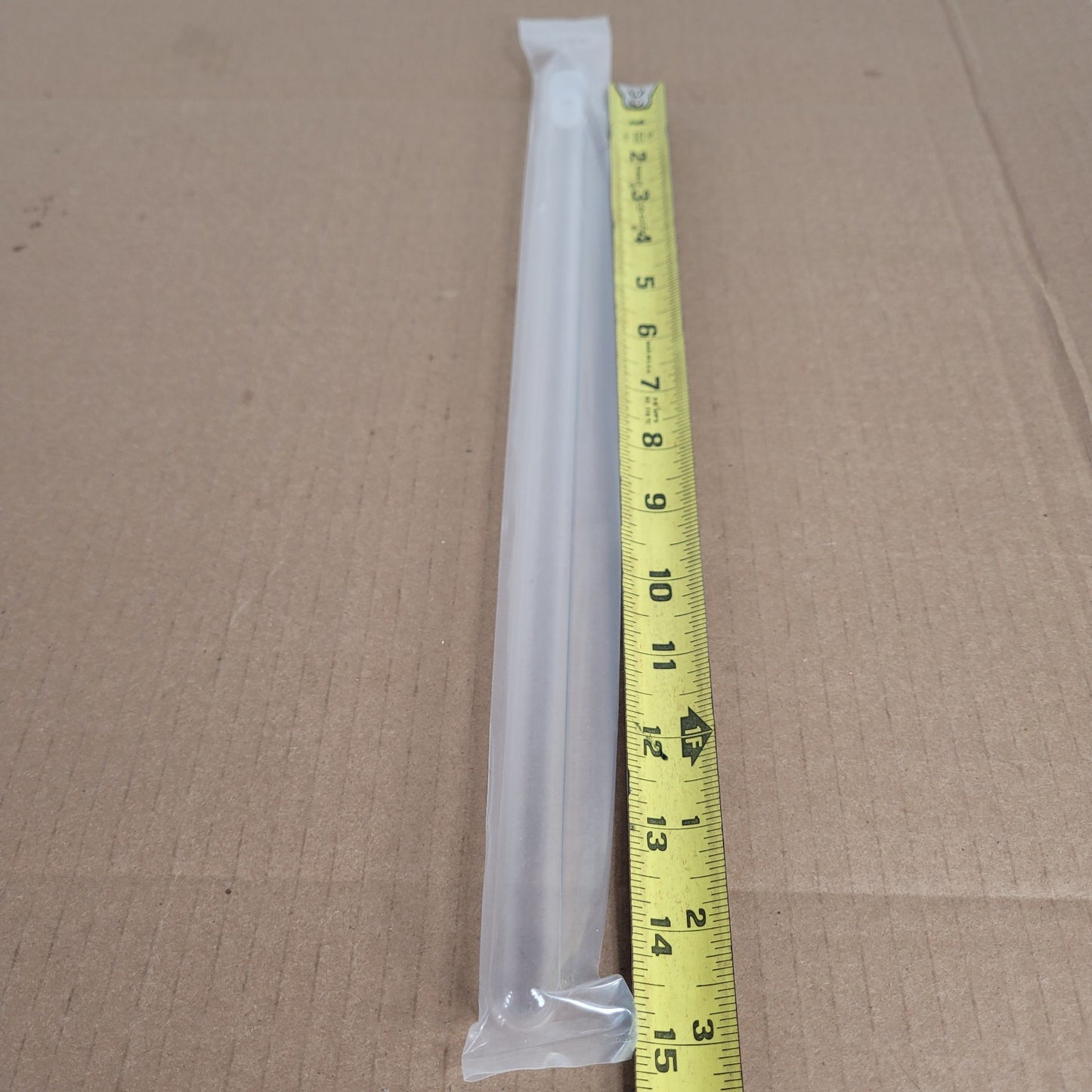 Lot of 3 Large Glass Reaction Tube Vessel 15" Height 3/4" OD 14/20 Central Neck
