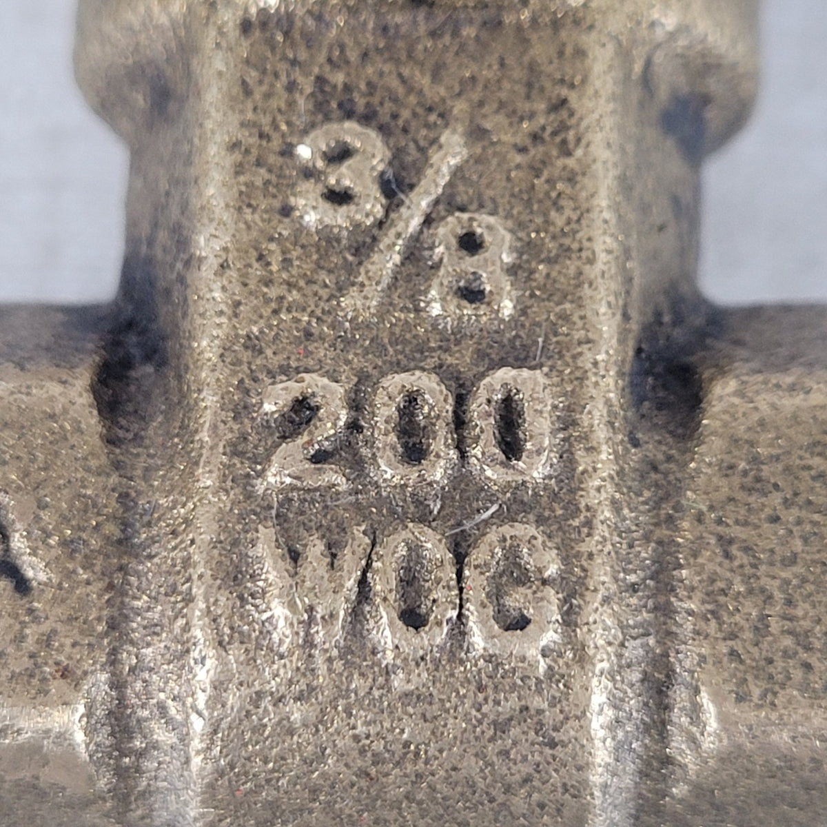 B&K 3/8" Brass Gate Valve 200 WOG Threaded Manual Shutoff Water Oil Gas