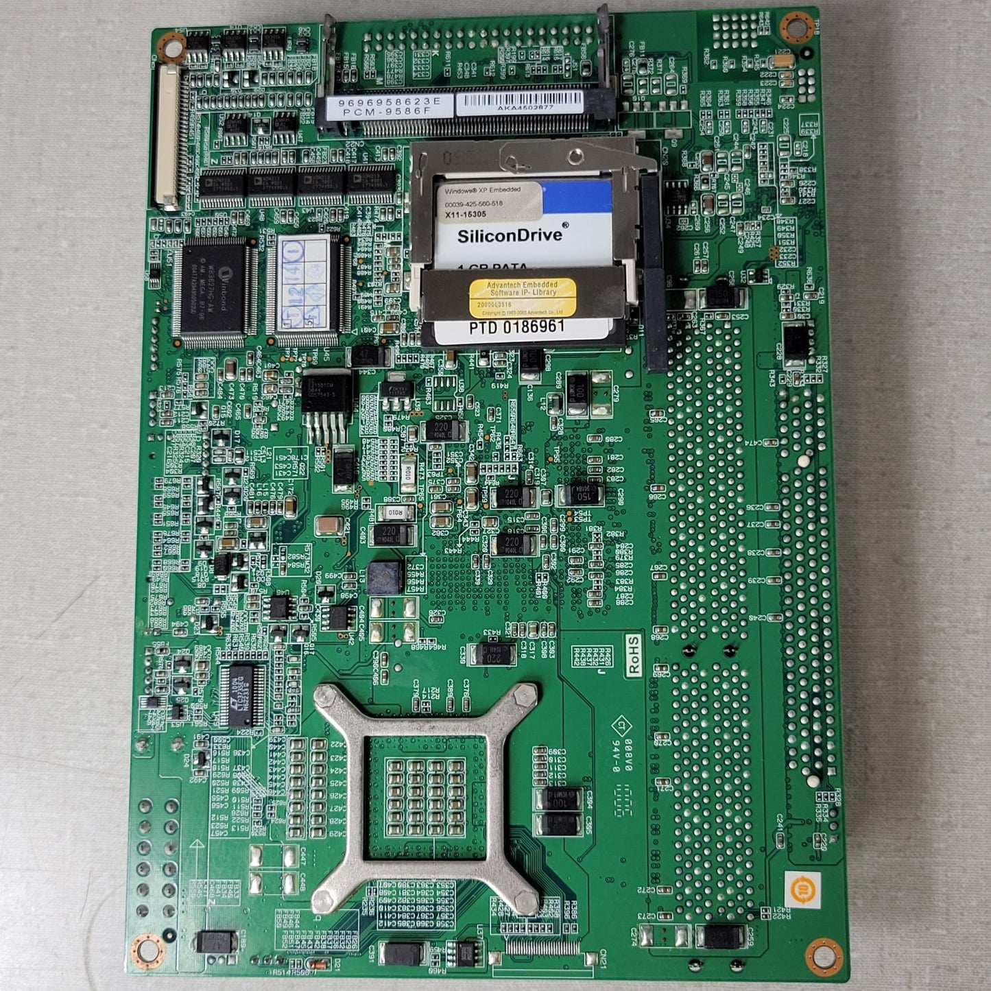 Advantech PCM-9586F Rev A1 5.25" SBC Motherboard w/ Intel Celeron M CPU