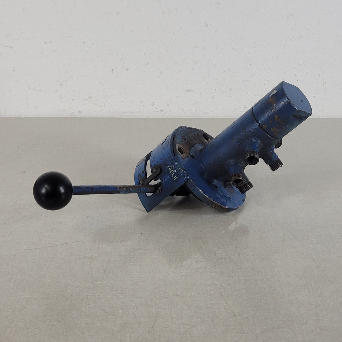 Hydraulic 3-Position 5-Port Selector Diverter Valve Manual Lever Untested