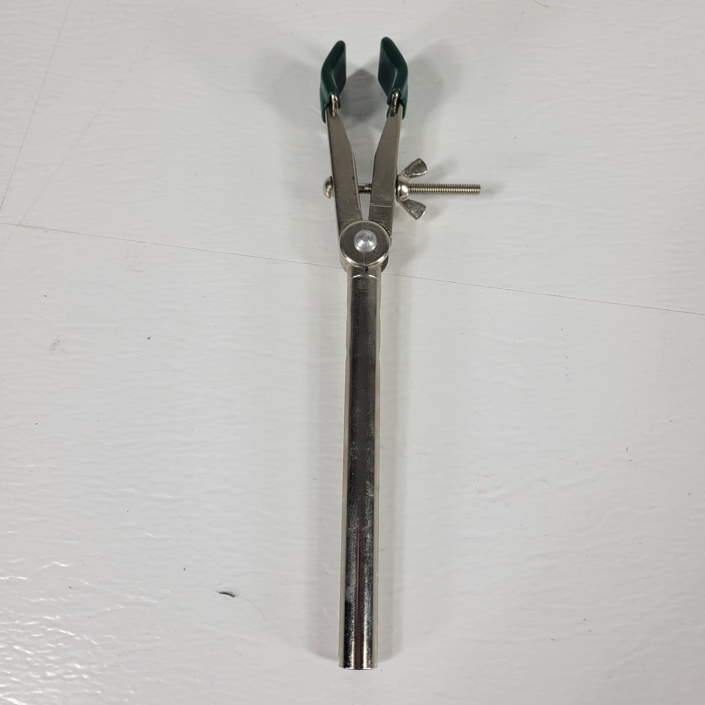 Lot Of 10 Talon 1" 2-Prong Lab Clamps 8" Long 8/10 Single 2/10 Double Adjustment