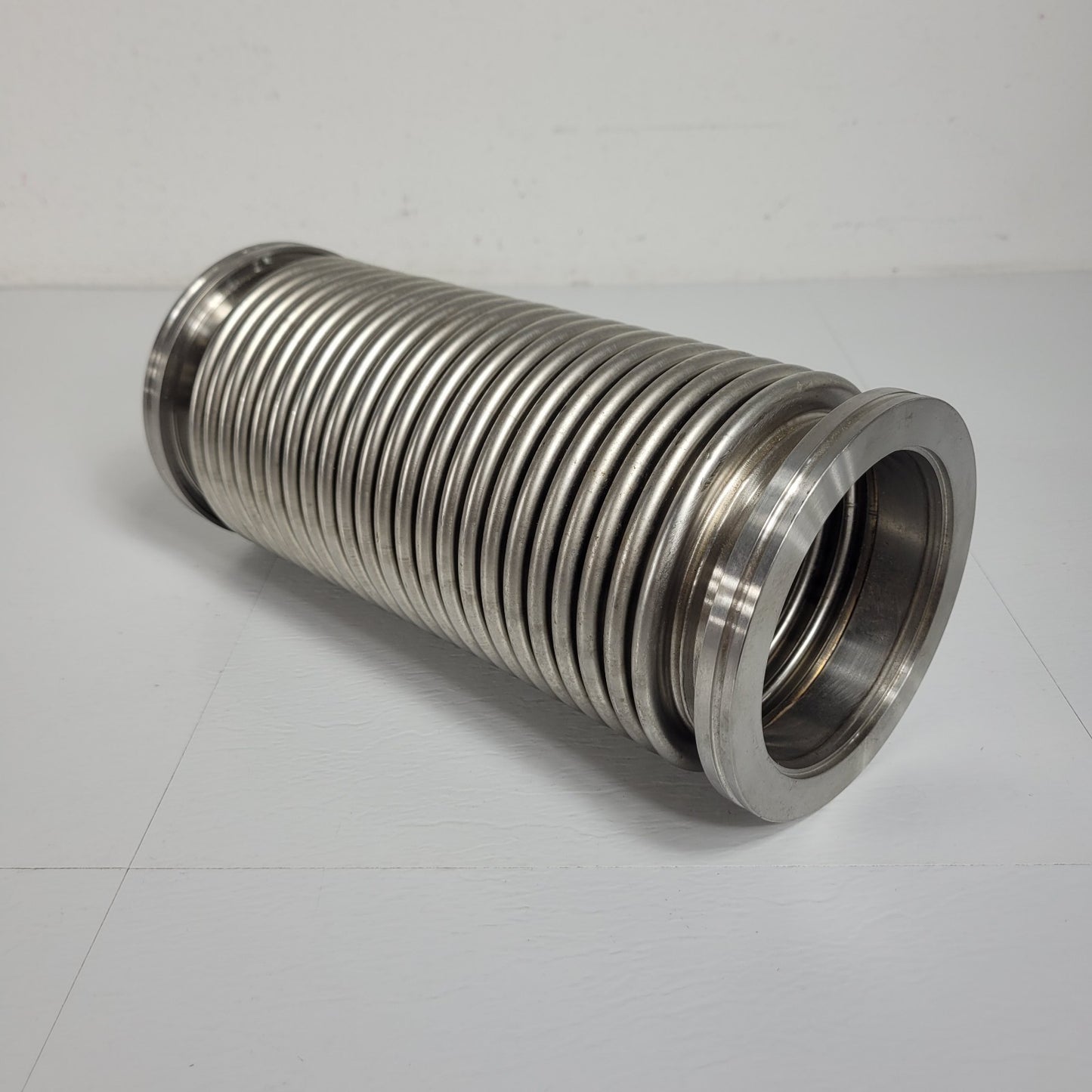 ISO-100K 100 K Bellows 11" Length UHV Ultra High Vacuum SS Stainless Steel Damp