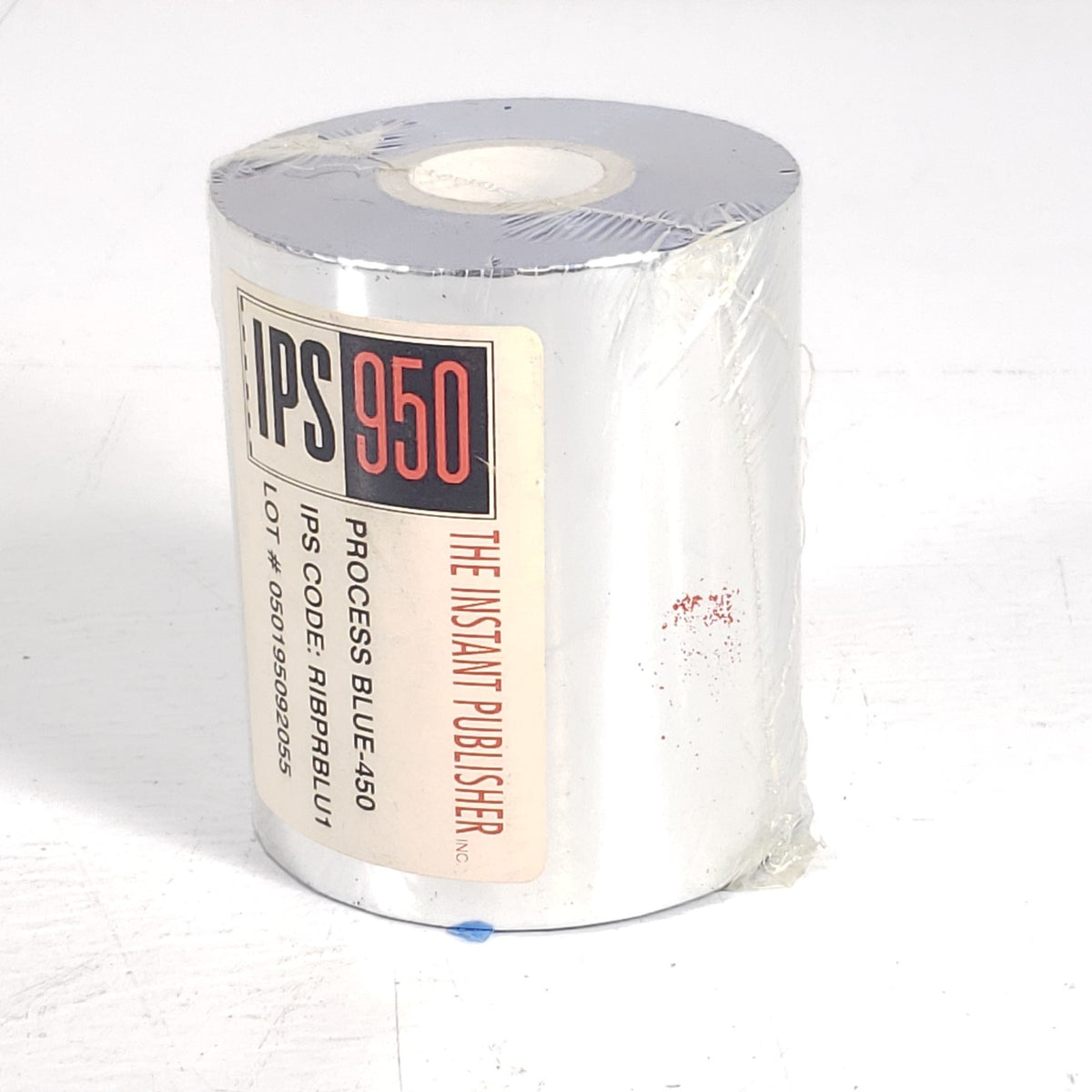 IPS 950 Instant Publisher RIBPRBLU1 Blue Thermal Transfer Ribbon NOS