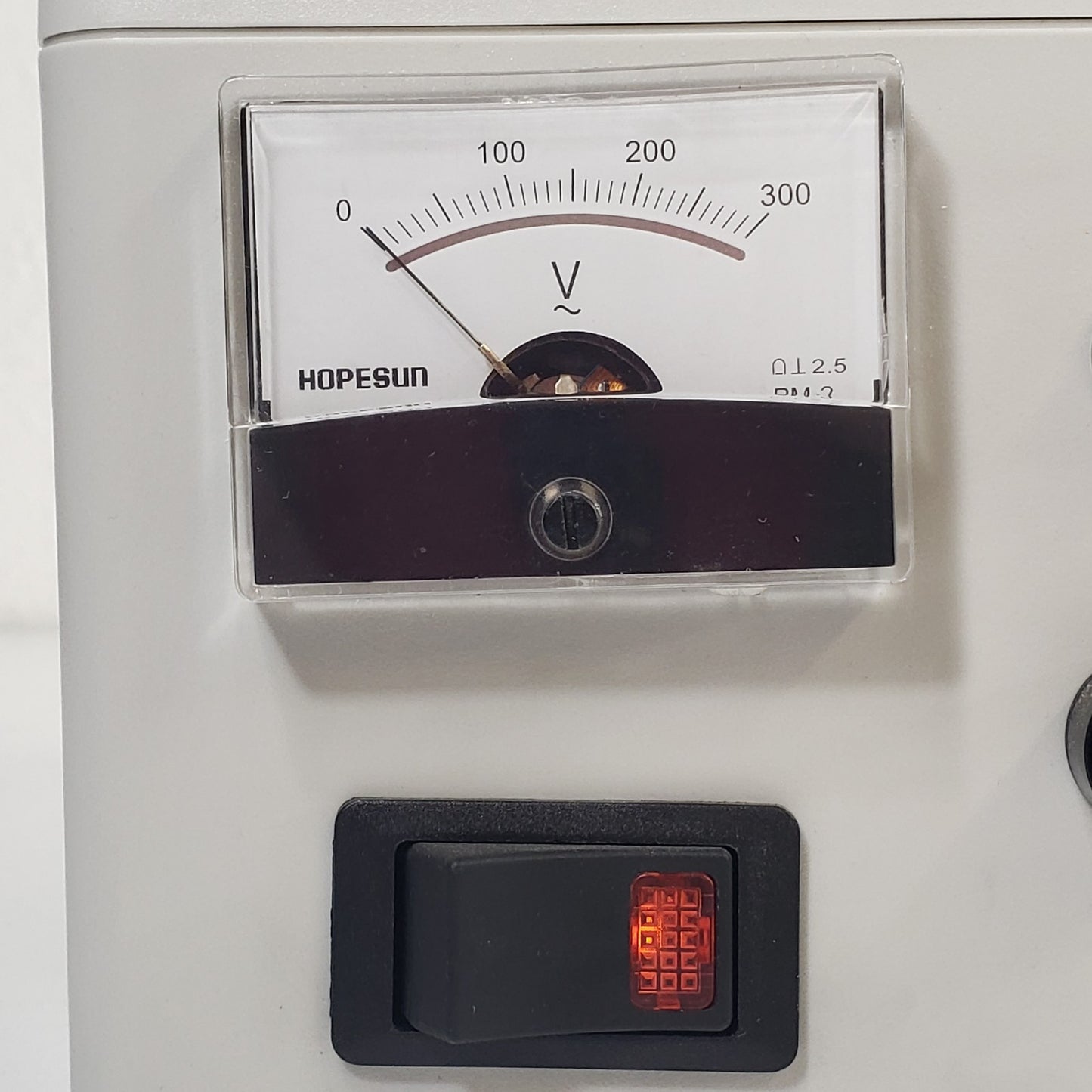 Custom Digital Ammeter Current Measurement Test Box w Schneider LC1D18 Contactor