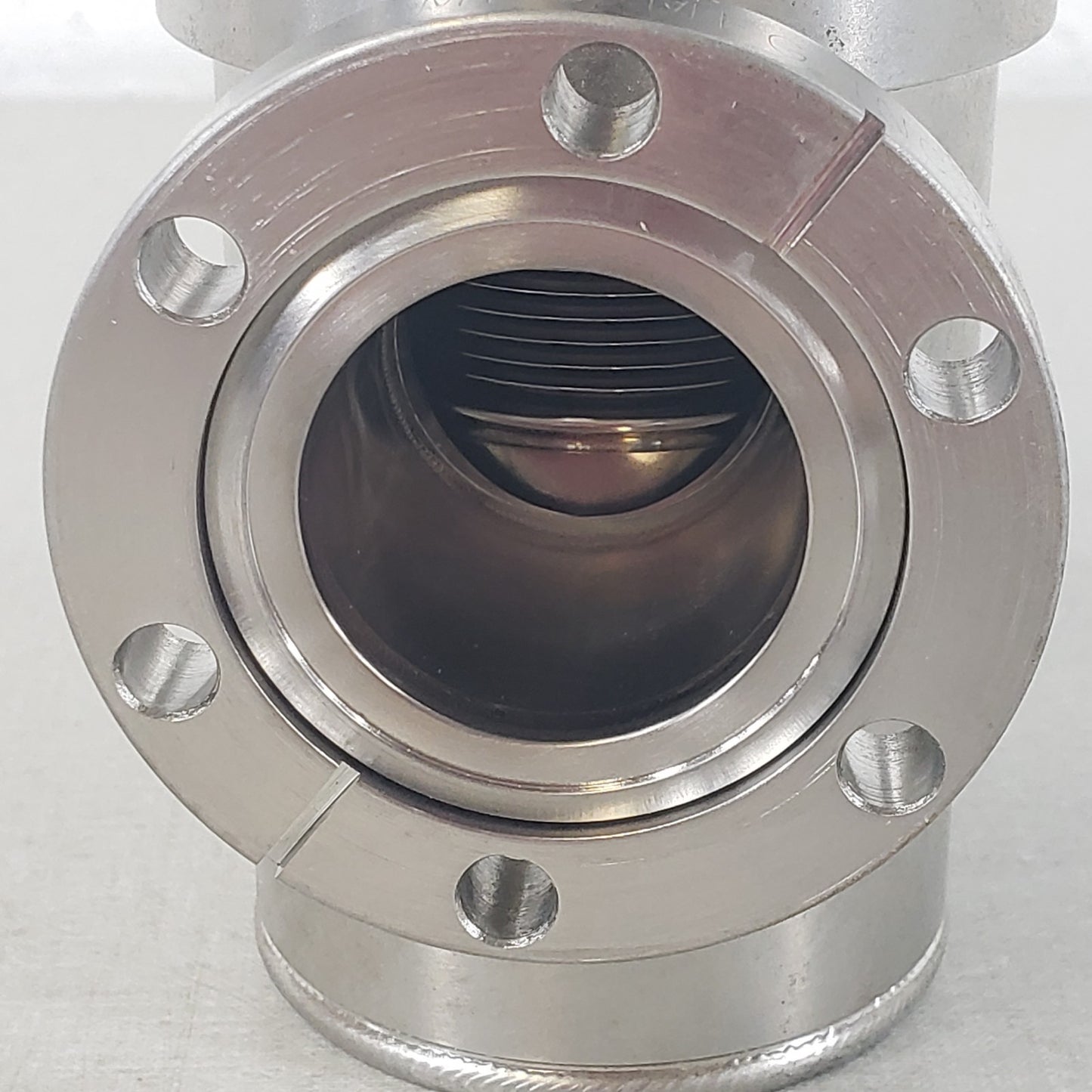 MDC IV-150-P-OPT-03 Pneumatic Inline Vacuum Valve 2.75" CF CF35 DN35CF 24VDC