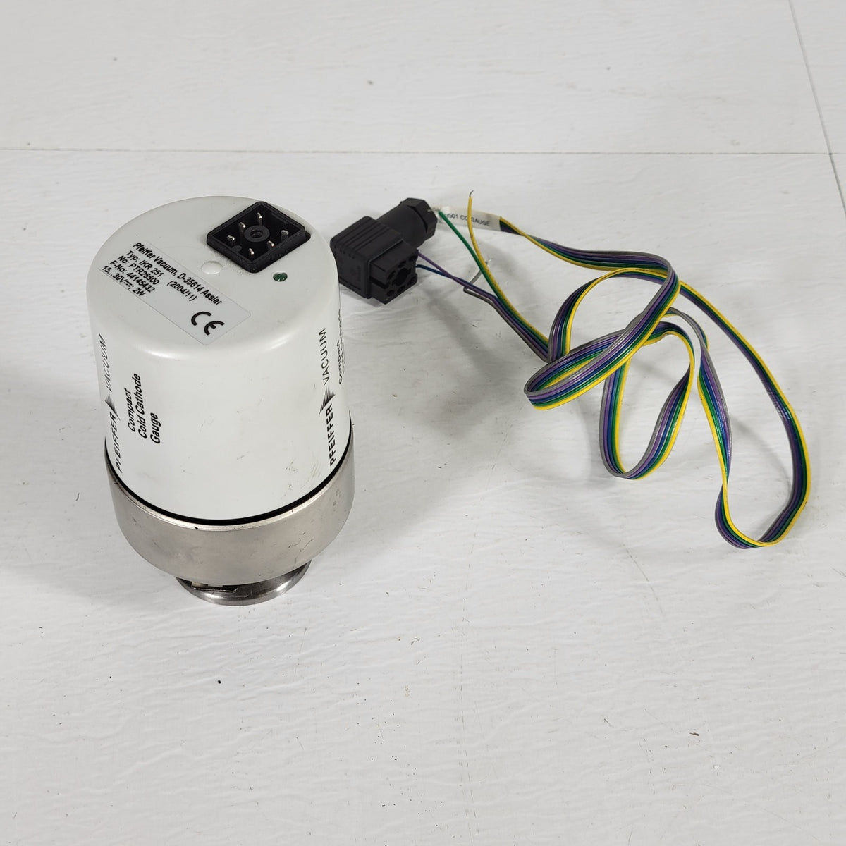 TESTED Pfeiffer IKR 251 PTR25500 Compact Cold Cathode UHV Vacuum Gauge KF25