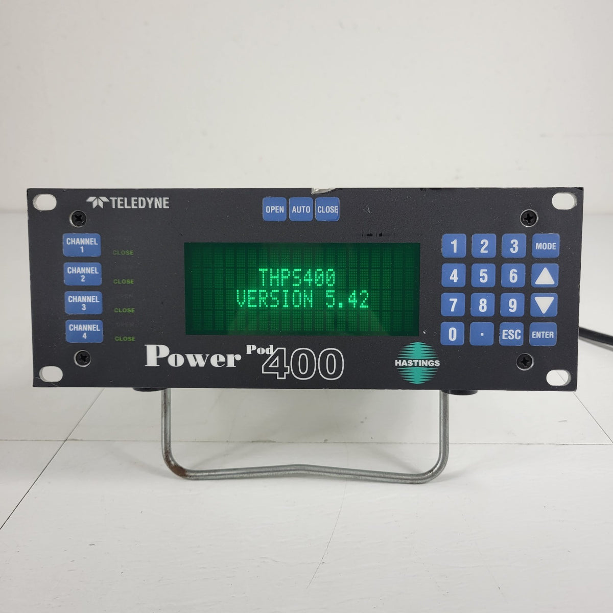 Teledyne Hastings THPS-400-115 PowerPod 400 4CH MFC Controller Readout Copy titl
