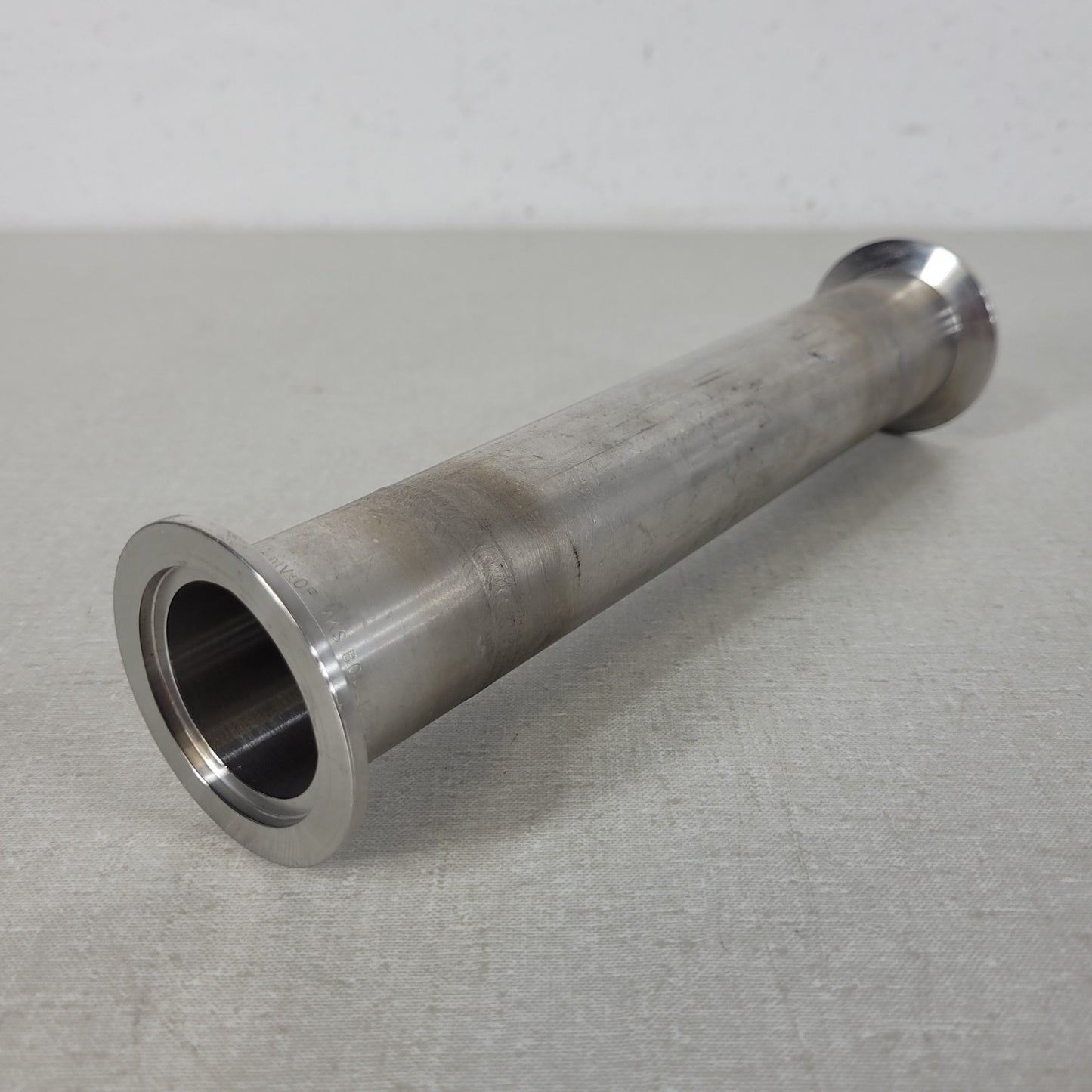 MKS KF40 NW40 QF40 9" Full Nipple Straight Tube High Vacuum Stainless Steel