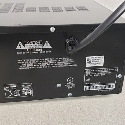 Sony STR-DH130 FM Stereo/ FM-AM 2 Channel 100 Watt Audio Receiver and Antenna