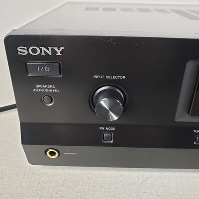 Sony STR-DH130 FM Stereo/ FM-AM 2 Channel 100 Watt Audio Receiver and Antenna