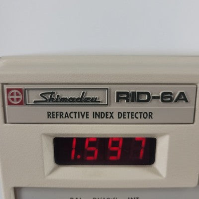 Tested Works Shimadzu RID-6A Refractive Index Detector HPLC RI Detector Lab
