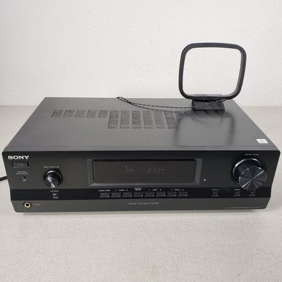 Sony STR-DH130 FM Stereo/ FM-AM 2 Channel 100 Watt Audio Receiver and Antenna