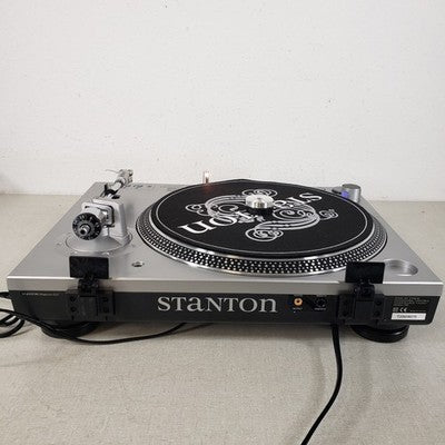 STANTON STR8-80 Professional Turntable 3 Speed Direct Drive Stereo and Cover
