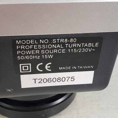 STANTON STR8-80 Professional Turntable 3 Speed Direct Drive Stereo and Cover