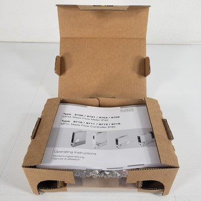 Burkert 9811153 Mass Flow Controller 8711 IP40 35-20 SLPM Eppendorf P0460-7680C5