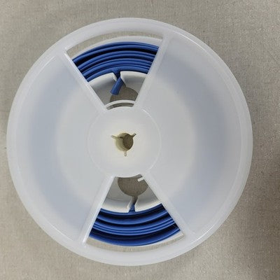Partial Reel 30 ft 3M FP012B-50-ND FP-301 3/8" Blue Heatshrink Tubing 2:1 Ratio