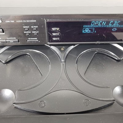 PHILLIPS CDR785/17 Multi Disc Changer and CD Recorder, Remote and Instructions