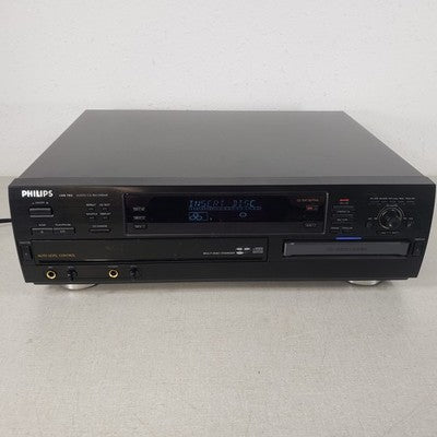 PHILLIPS CDR785/17 Multi Disc Changer and CD Recorder, Remote and Instructions