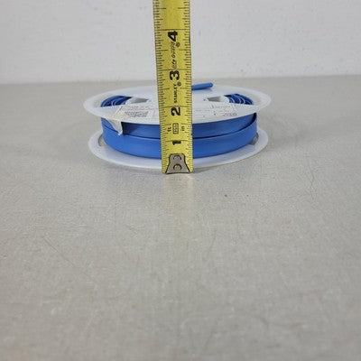 Partial Reel 30 ft 3M FP012B-50-ND FP-301 3/8" Blue Heatshrink Tubing 2:1 Ratio