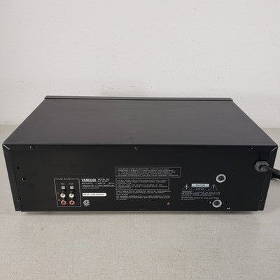 YAMAHA KXW321 Dual Cassette Deck Player Stereo with Owner's Manual 120V, 11W