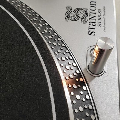 STANTON STR8-80 Professional Turntable 3 Speed Direct Drive Stereo and Cover