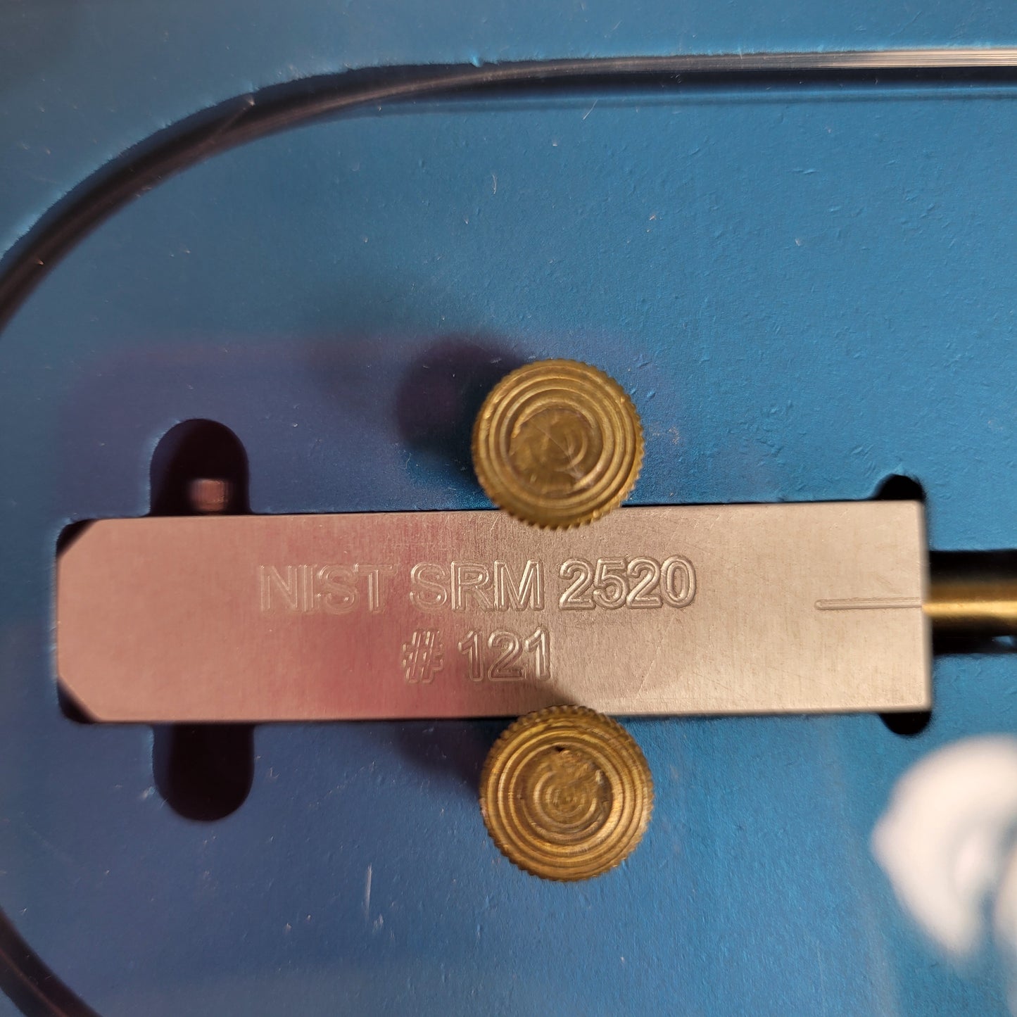 NIST SRM 2520 Optical Fiber Diameter Geometry Standard Reference Material