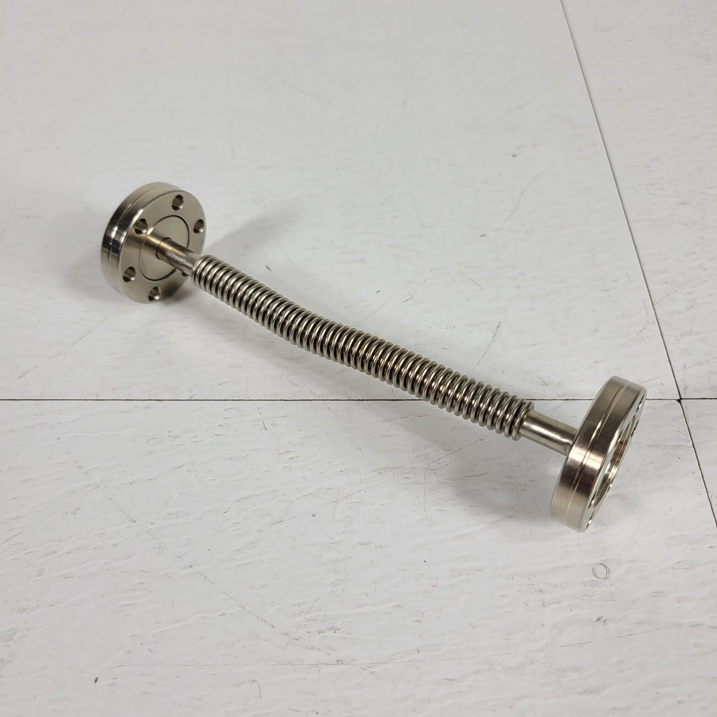 DN16CF 1.33" Conflat Rotatable Bellows w/ 1/4" ID Tube 6" Length High Vacuum UHV