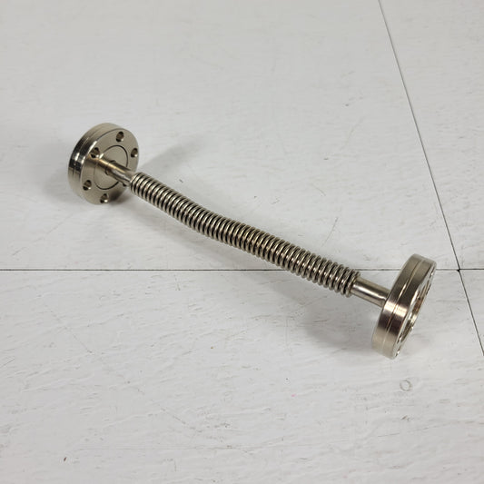 DN16CF 1.33" Conflat Rotatable Bellows w/ 1/4" ID Tube 6" Length High Vacuum UHV