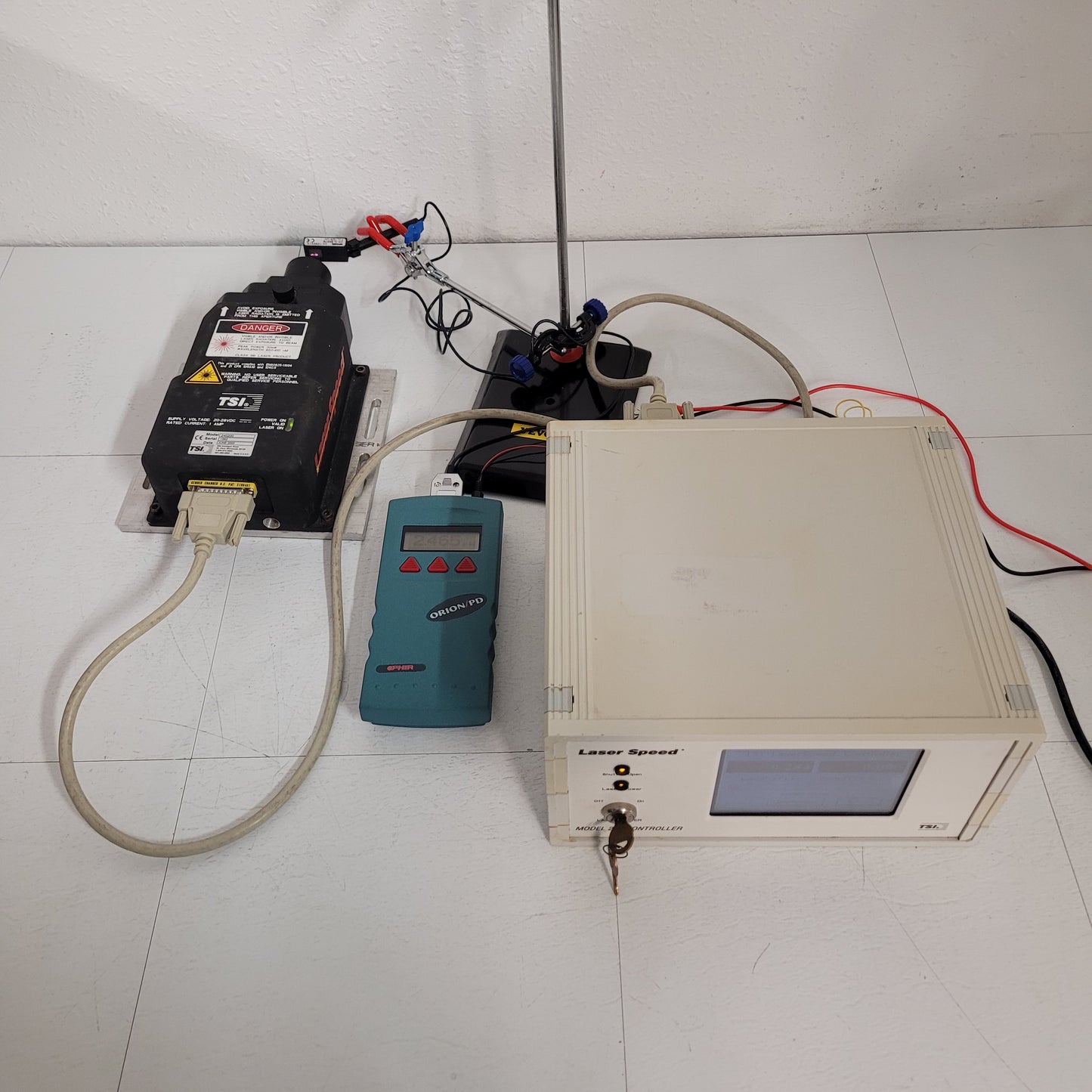 TSI Beta LaserMike NDC LS200 Laser Gauge Length Speed Measuring LaserSpeed 200