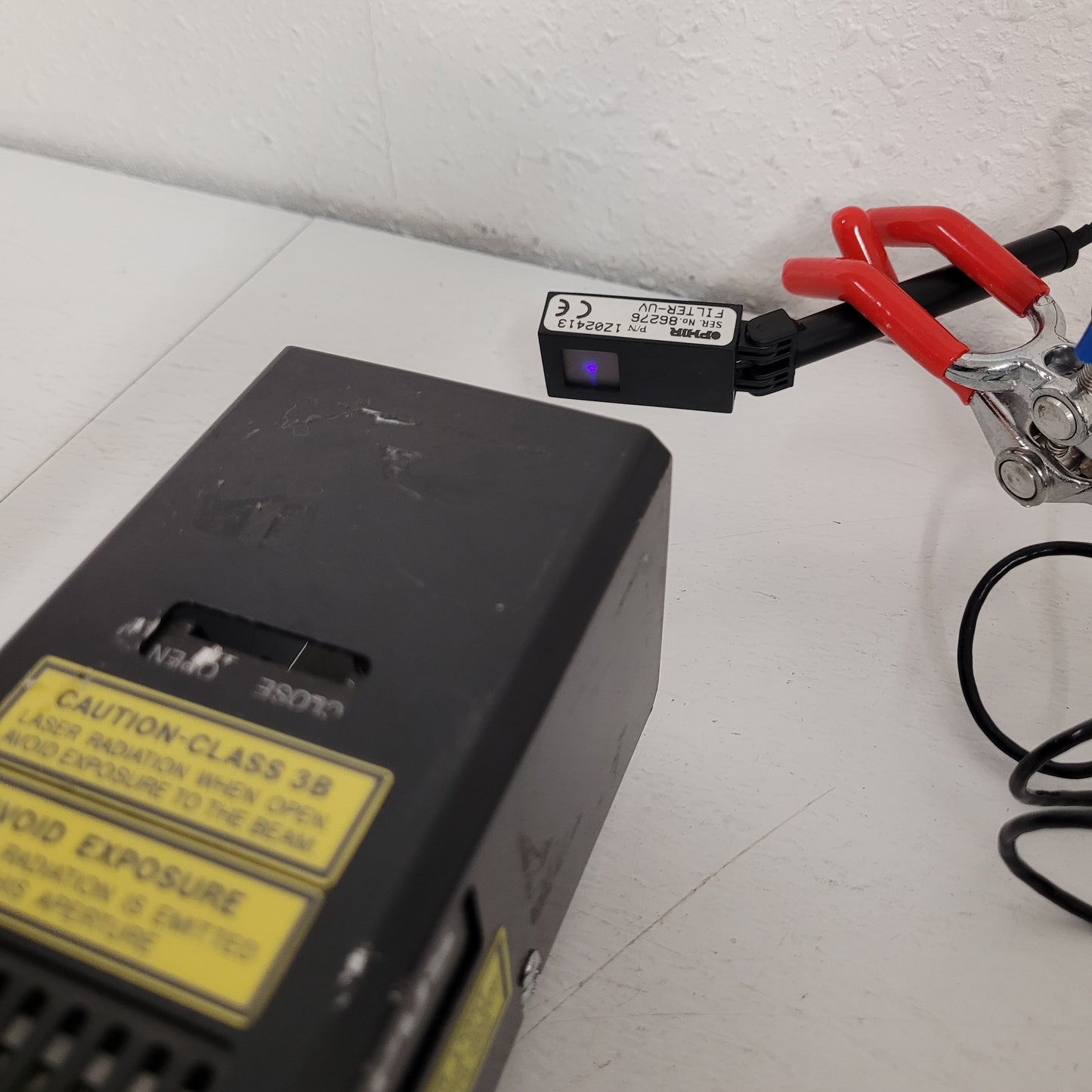 Olympus FV5-LD405 Confocal 405nm UV Blue Laser 25mW w/ FV5-LDPSU Power Supply
