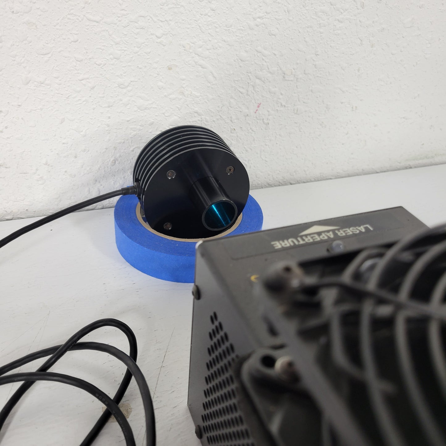 TESTED Melles Griot IMA101040ALS Ar Argon Ion Laser w/ 300-001-004 Power Supply