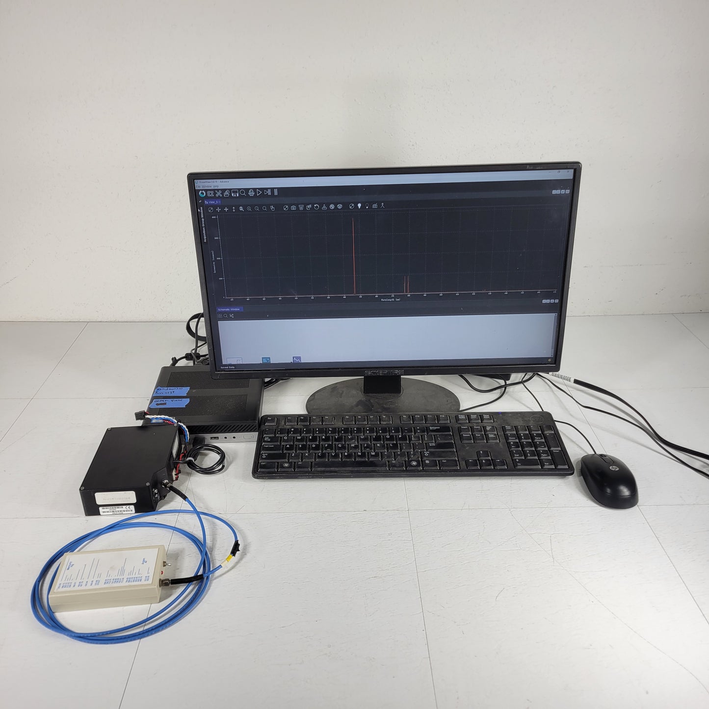 Tested Ocean Optics HR2000 High Resolution Fiber Optic Spectrometer SMA905