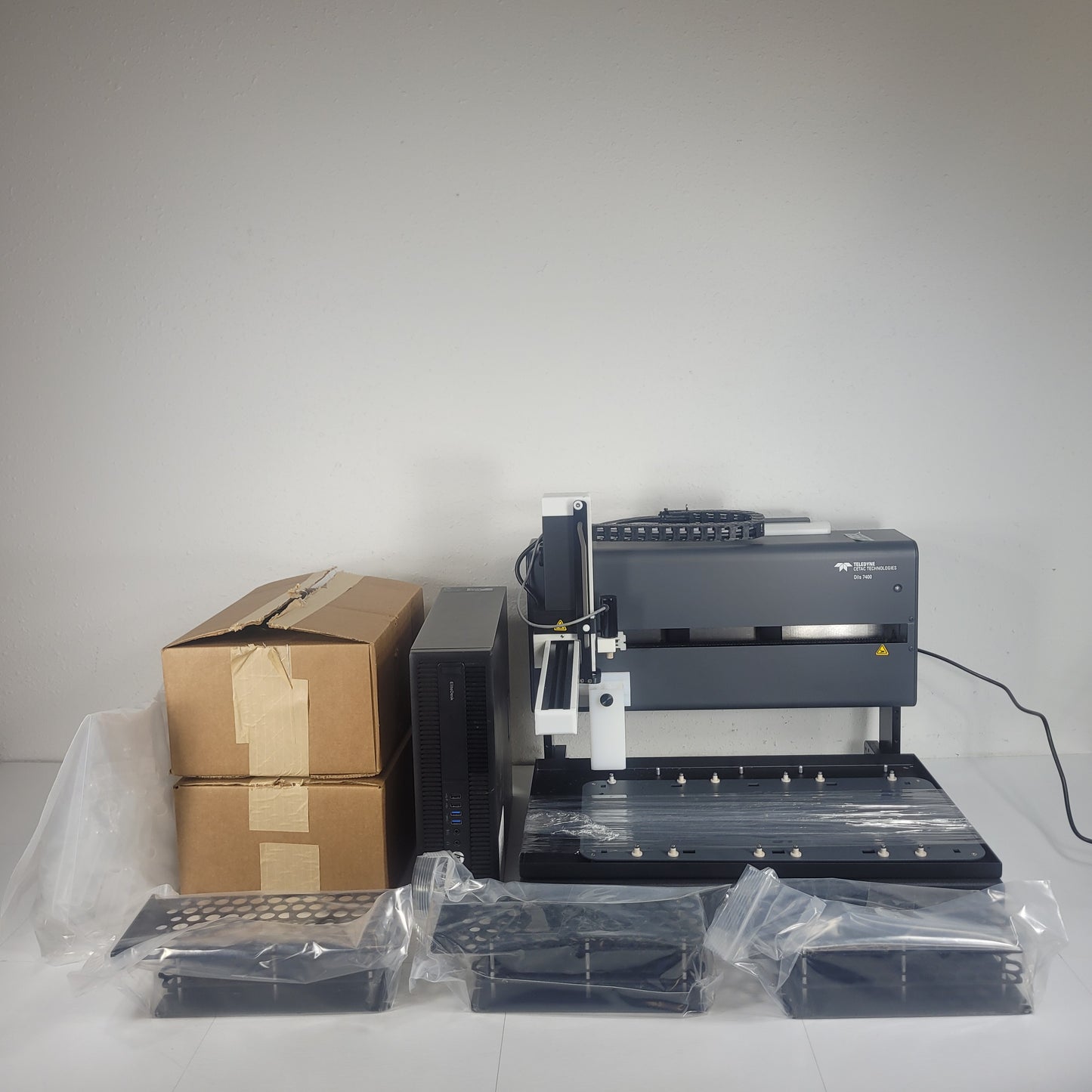TESTED Teledyne Cetac Oils 7400 Homogenizing Dual Matrix Autosampler ASX-7400HR