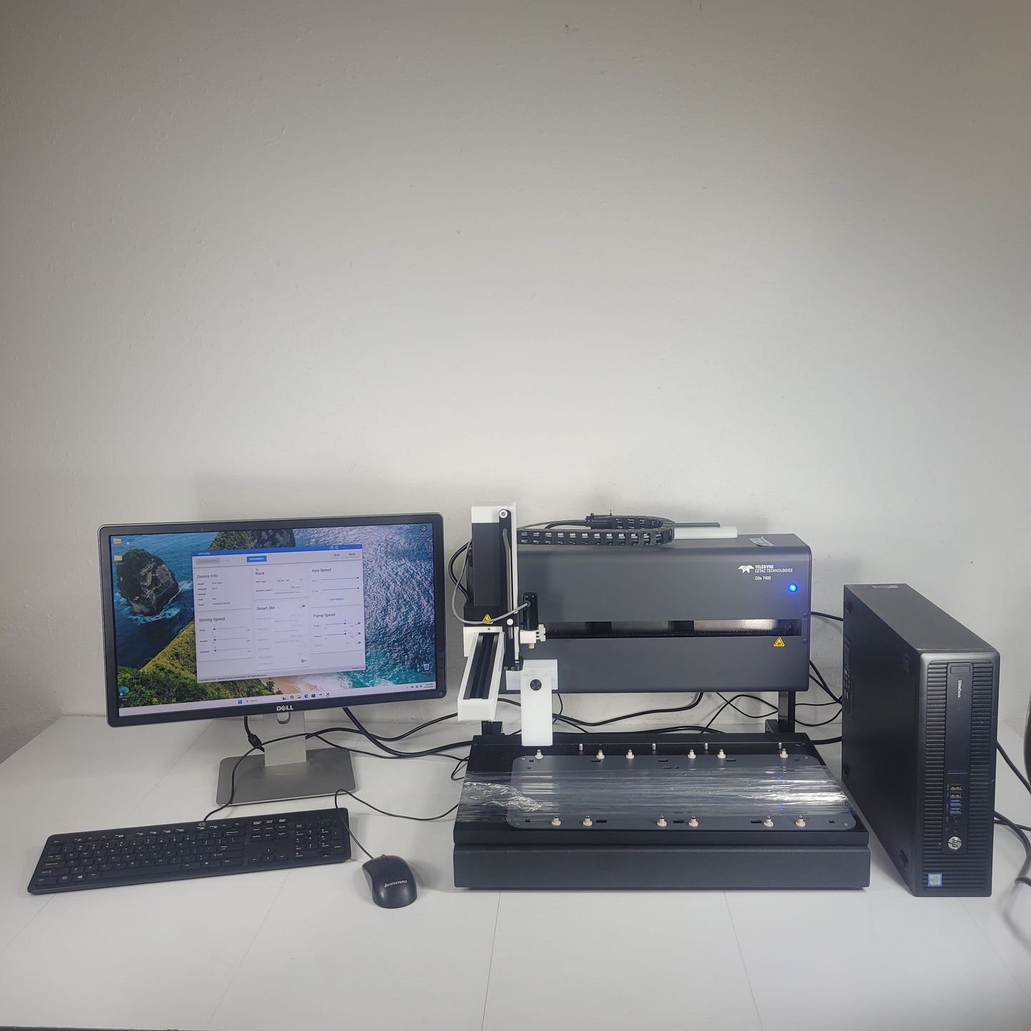 TESTED Teledyne Cetac Oils 7400 Homogenizing Dual Matrix Autosampler ASX-7400HR