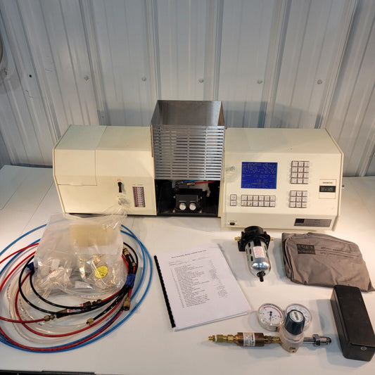 Buck 210 VGP Flame Atomic Absorption AA Spectrophotometer w/ Parts, Recent Cal