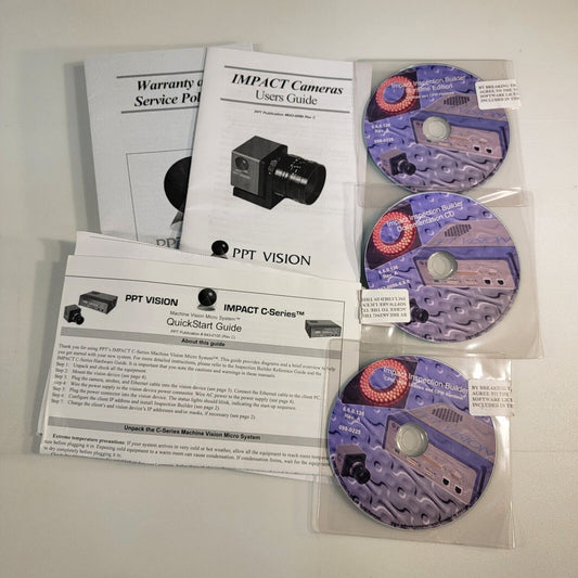 Impact Camera Inspection Builder Software and Utilities Runtime w/ User Guide